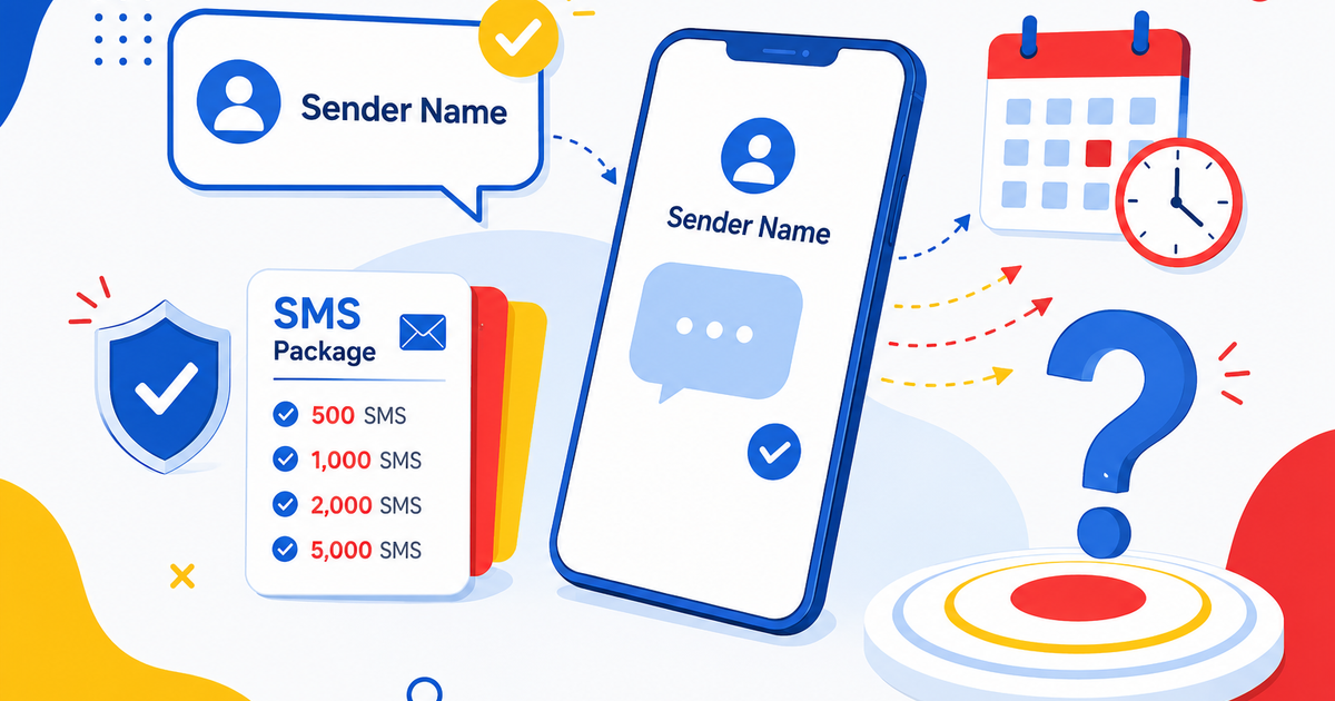 Sender Name หมดอายุตามแพ็กเกจ SMS หรือไม่?